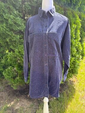 Sportables Corduroy Button Down Size Medium 90's Cottagecore